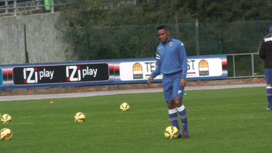 Allenamento calcio Sampdoria nuove Allenamento calcio Sampdoria nuove